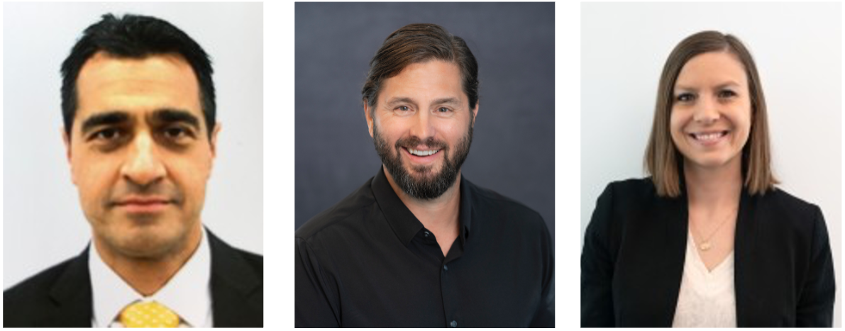 Rajat, Rob & Amy Headshots