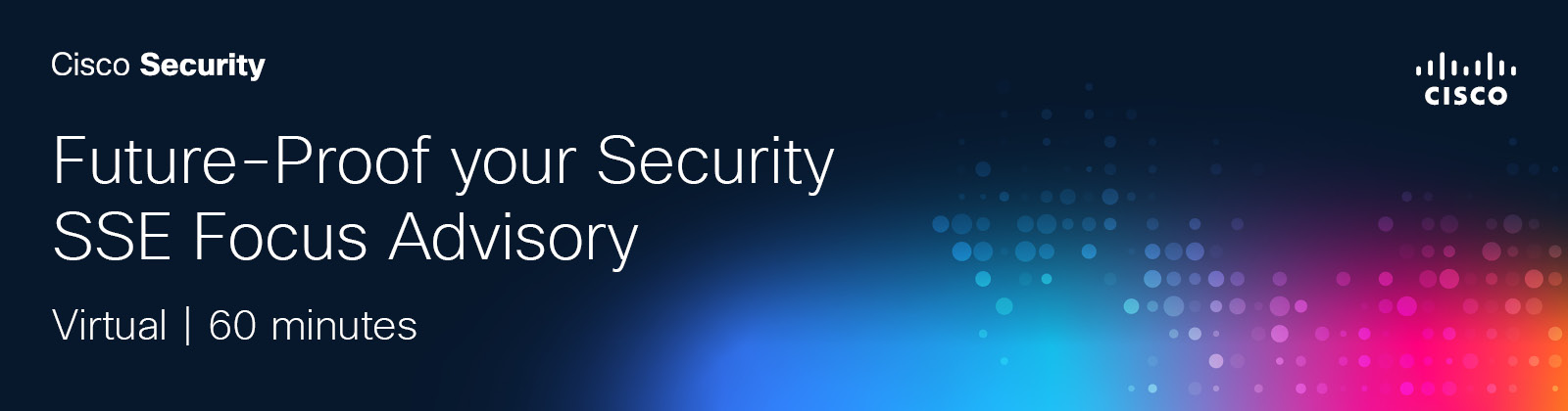 Cisco logo and ombre color effect 