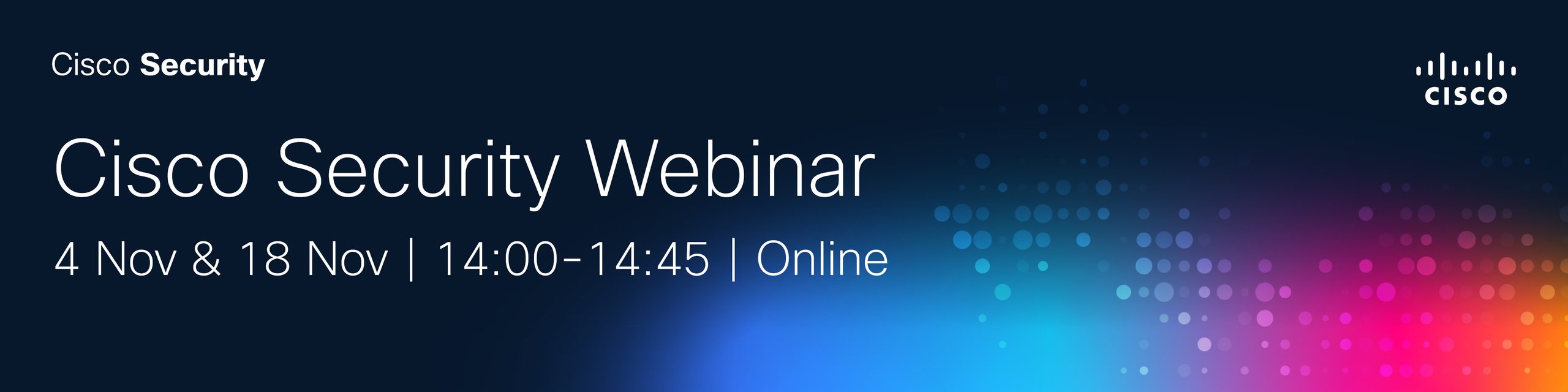 Cisco security webinar 04/18